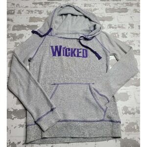Wicked Women's Hoodie Gray Size XS Green for Good‎